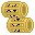 Might Guy Golden Hand Bands